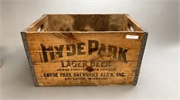 Hyde park Lager Beer Crate