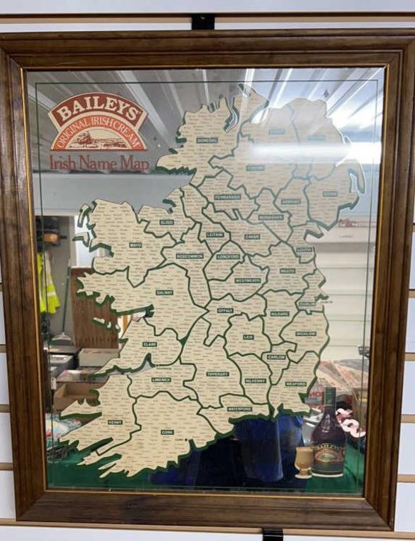 Bailey’s Irish Cream Map