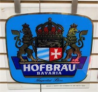 Hofbrau Plastic Sign
