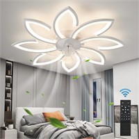 $159  35 White 3 Colors Bladeless Ceiling Fan