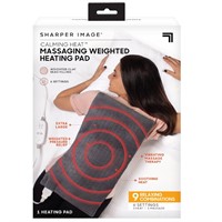$60  Sharper Image Calming Heat Massaging Pad