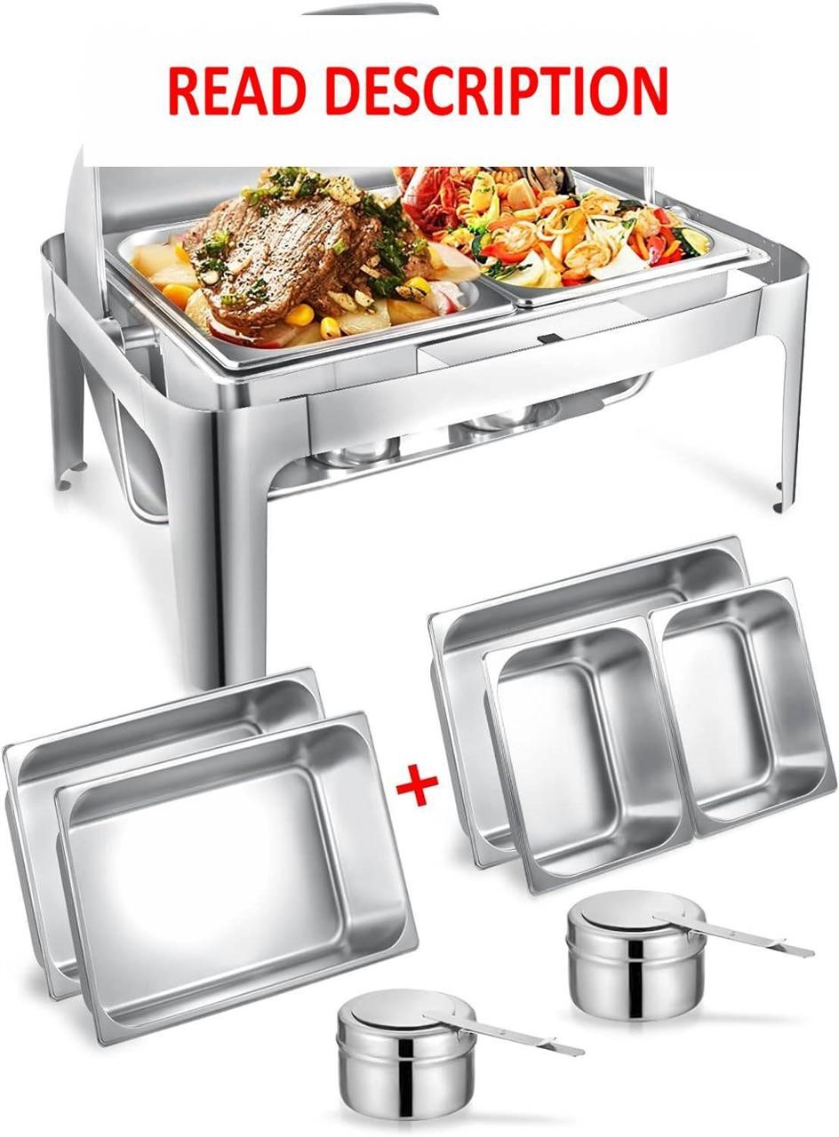 $140  Granvell Roll Top Chafing Set  14QT