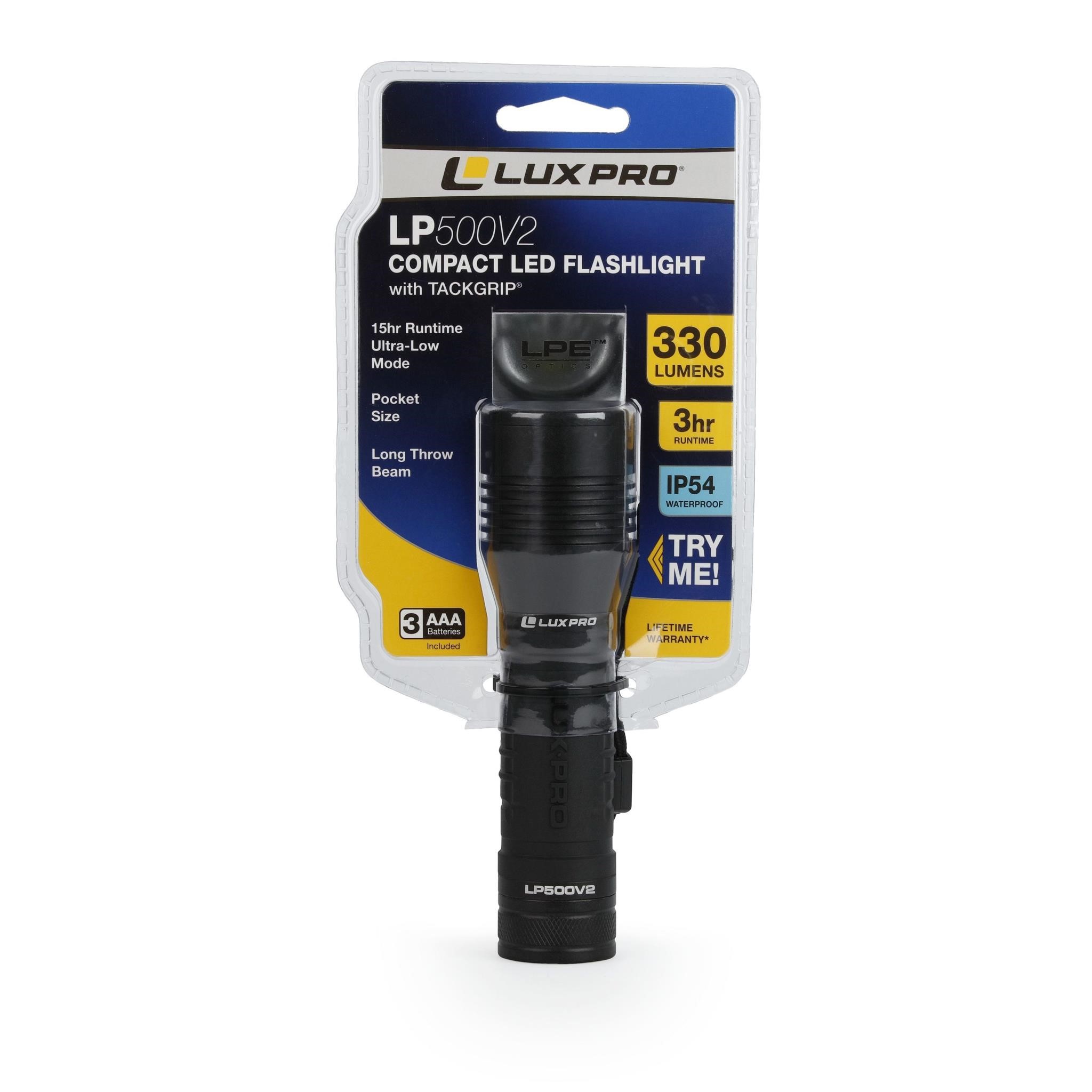 $16  Lux-Pro 330-Lumen LED Spotlight  4 Modes