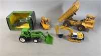 Vintage Construction Farm Toys