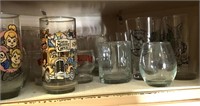 Glass Cups,  Cider Mugs, Stemware Etc