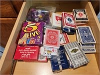 Drawer Contents, Playing Cards & Card Games