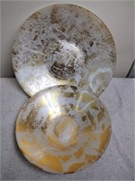 Decorative Glass Bowls (2)