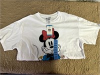 Womens Large Minnie Mouse T Shirt