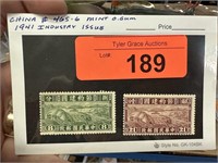 #465-6 MINT OF 1941 INDUSTRY ISSUE STAMPS