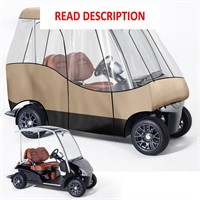 $120  MRWIZMS 2+2 Golf Cart Cover  Short Roof 58
