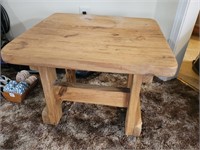 Wood Side Table, Square
