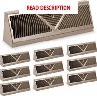$121  18 Inch Baseboard Register  Vent Covers