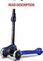 $63  TONBUX Scooter  3-12y  4 Heights  3 Wheels