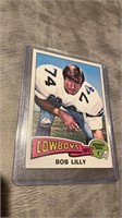 1975 Topps Football Bob Lilly Cowboys