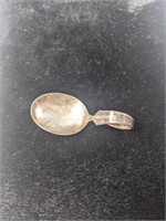 Three Sterling Silver Child's Spoons