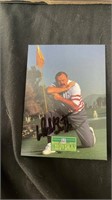 Dick Butkus Cards Autograph pro line card