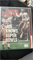 San Francisco 49ers Joe Montana Auto signed sports