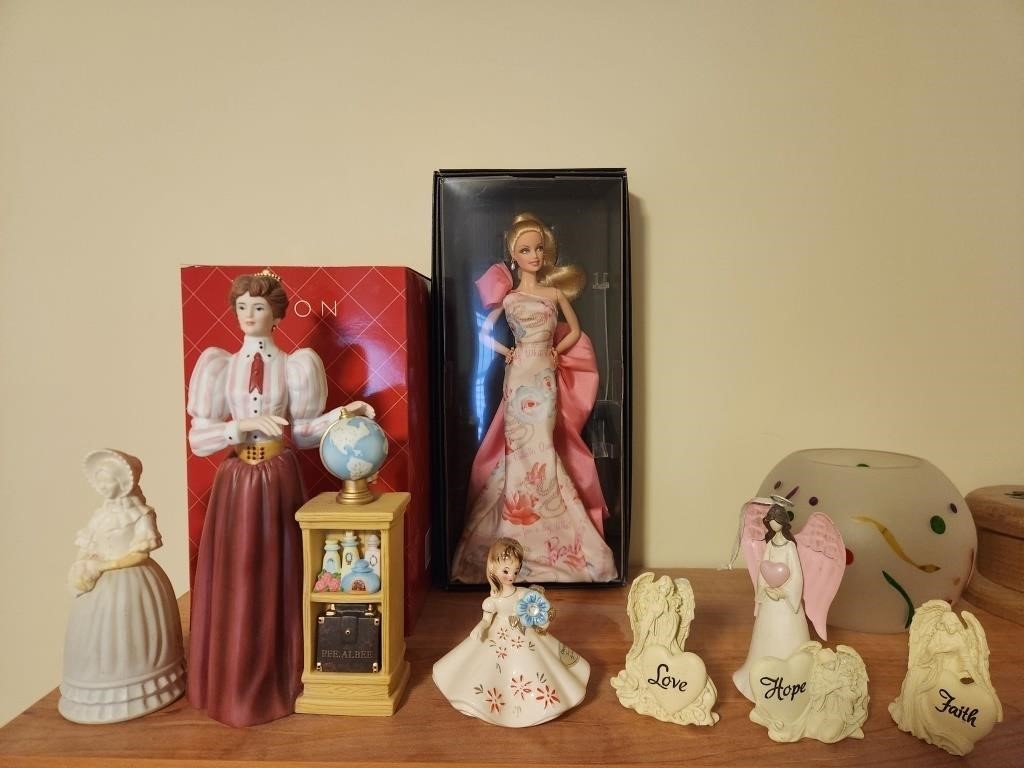 Barbie, Avon & Misc. Figurines