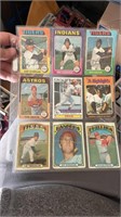 Vintage baseball card lot with Johnny bench 1979 A