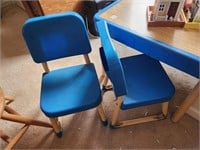 Fisher Price Child's Table w/ 2 Chairs