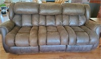 Sofa Recliner Faux Leather