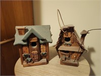 Wood Bird House Décor