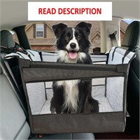 $59  Dog Car Seat  25.6x25.6x20.9in  w/ Belt