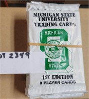 APPROX 12 MICHIGAN STATE UNI. TRADING CARD PACKS