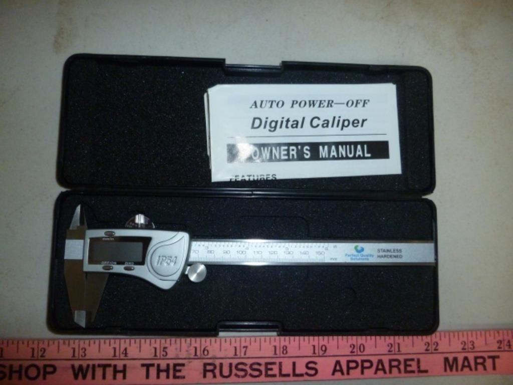 PQS Digital Caliper Micrometer in Case
