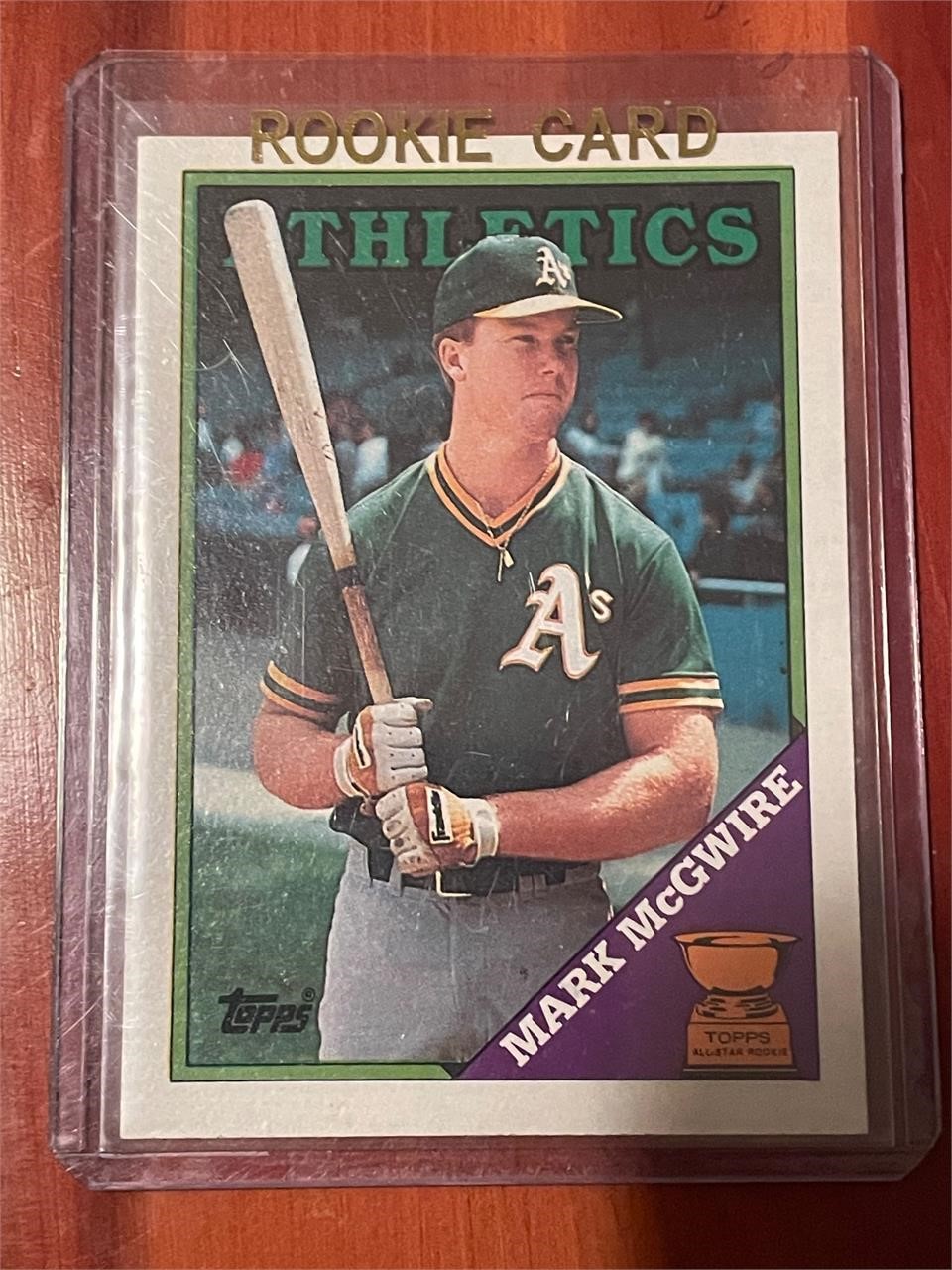 All-Star Rookie Cup Mark McGwire 1988 Topps