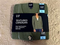 Womens Textured GAP Cardigan Size L