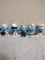 Smurf Figurines (5)