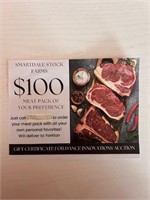 Smartdale Stock Farms $100 Certificate