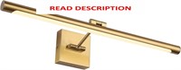 $65  24.4 LED Picture Light  Metal  3000K  Brass