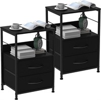 Nightstands Set of 2 End Table