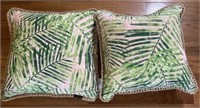 Allen & Roth Palm Outdoor Pillows