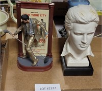 FLAT OF ASSORTED ELVIS COLLECTIBLES