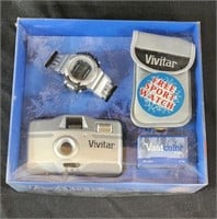 NIB Vivitar 35mm Camera Set