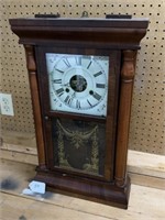 Seth Thomas Mantel Clock (25"H)