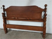 Fuul size bed no rails maple look at pictures