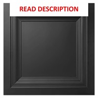 $80  Art3d 12-Pack Black Ceiling Tile 2ft x 2ft