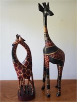 Wooden Giraffes