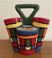 Mexican Pottery Utensil Caddy