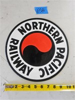 Northern Pacific Railway Sign