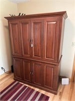 Amish Made Computer Desk/Armoire