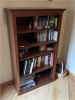 Wooden Bookcase 60”H x 36”W x 14”D