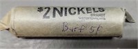 1 roll Buffalo Nickels - Please Preview
