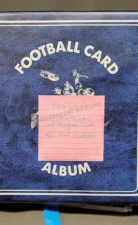 Book of Football Cards