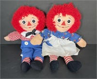 Raggedy Ann and Andy Dolls