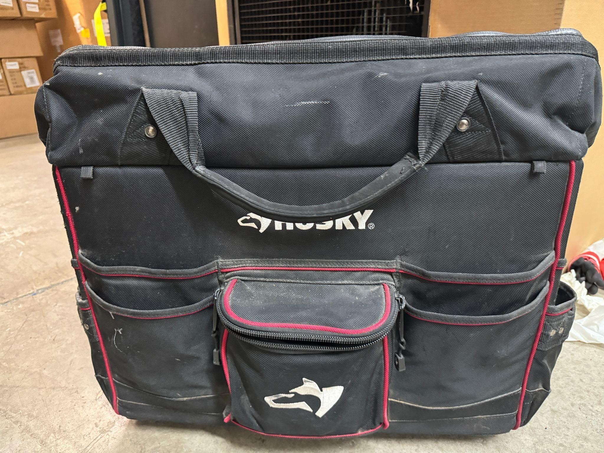 Husky Rolling Tool Case with Some Random Tools